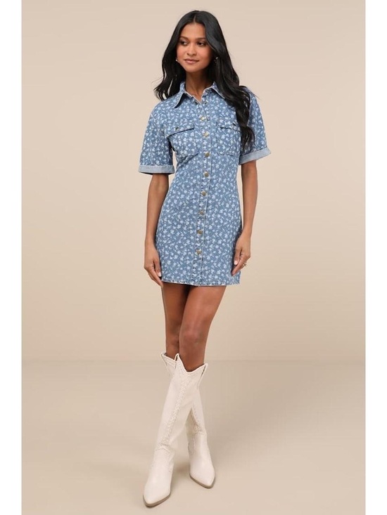 Lulus Dresses & Skirts - Lulus Denim Dress